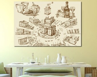 Restaurant Wall Art Kitchen Wall Decor Restaurant Decoration Cafe Wall Art Cafe Wall Decor Cafe Decoration Bar Wall Art Bar Wall Decor