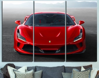 Ferrari F8 Tributo Ferrari Poster Ferrari Canvas Ferrari