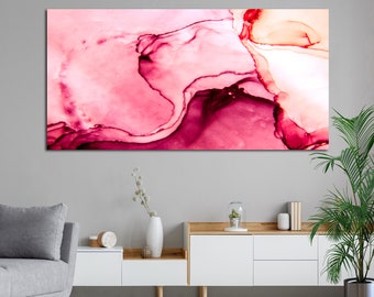 Contemporary Abstract Wall Decor, Creative modern art, Abstract art, Contemporary Abstract Wall Art, Large Marble Art, Marble Canvas Print,