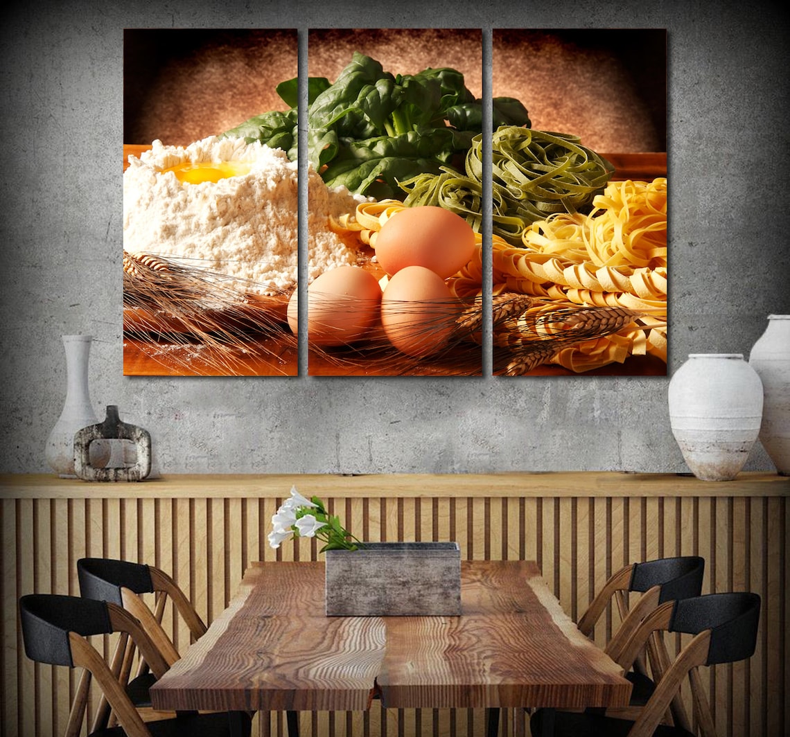 Restaurant Wall Art Kitchen Wall Decor Restaurant Decoration Etsy