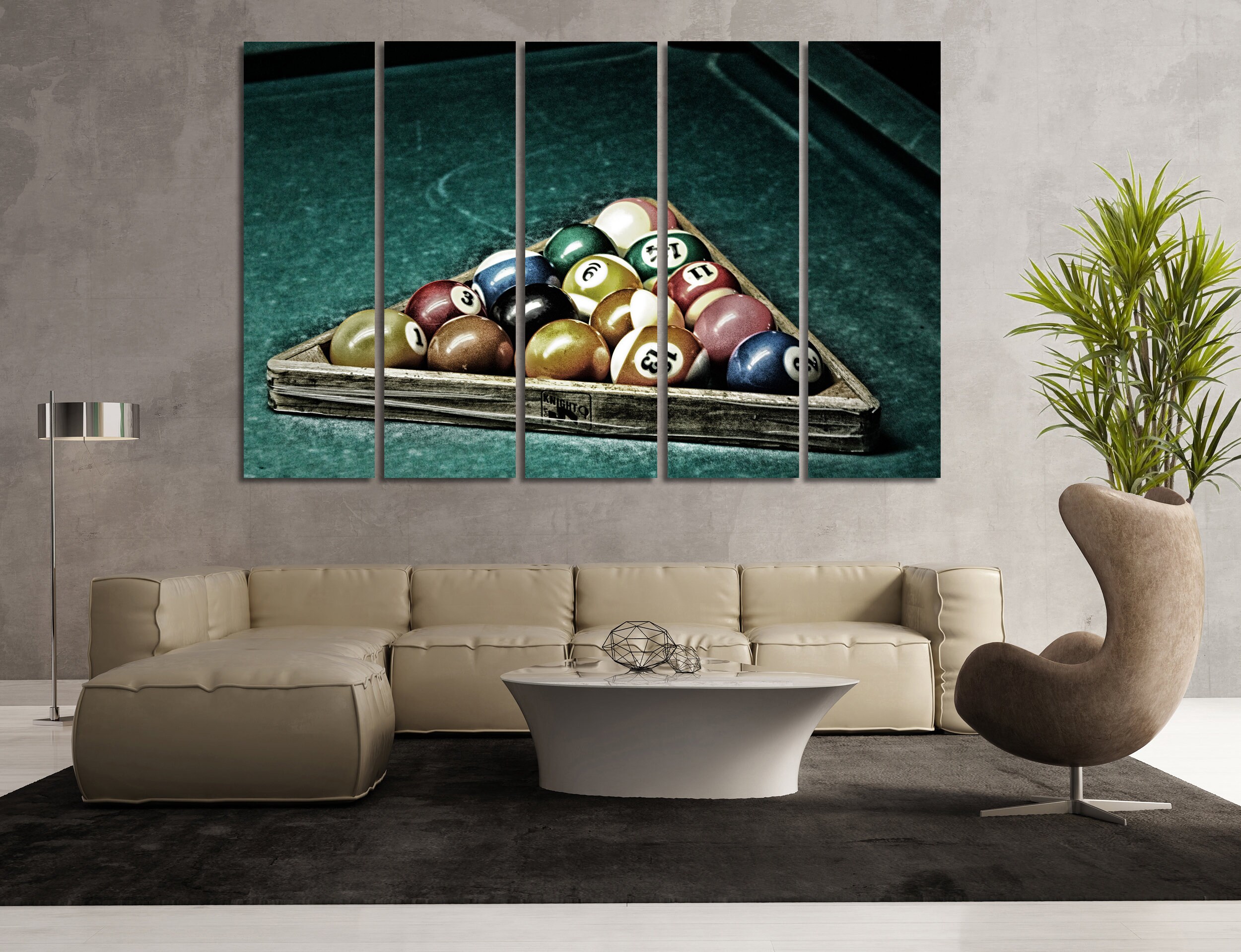 Billiard wall art canvas set. Game room decor. Billiard wall | Etsy
