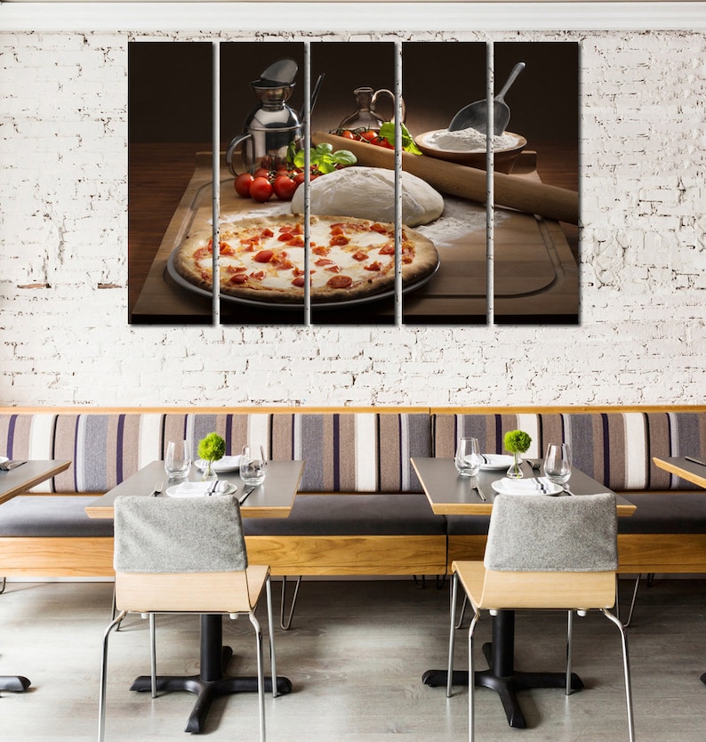 Restaurant Wall Art Kitchen Wall Decor Restaurant Decoration - Etsy
