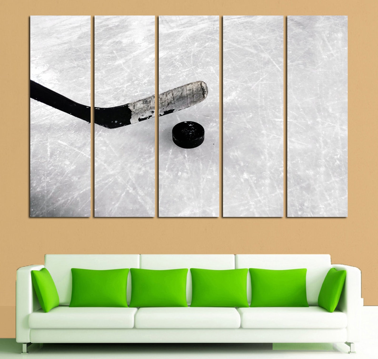 Hockey wall art Hockey Print Hockey Poster Hockey Canvas Etsy