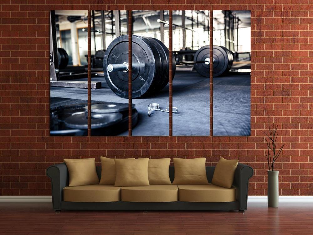 gym wall art fitness wall art motivation wall art workout wall Etsy