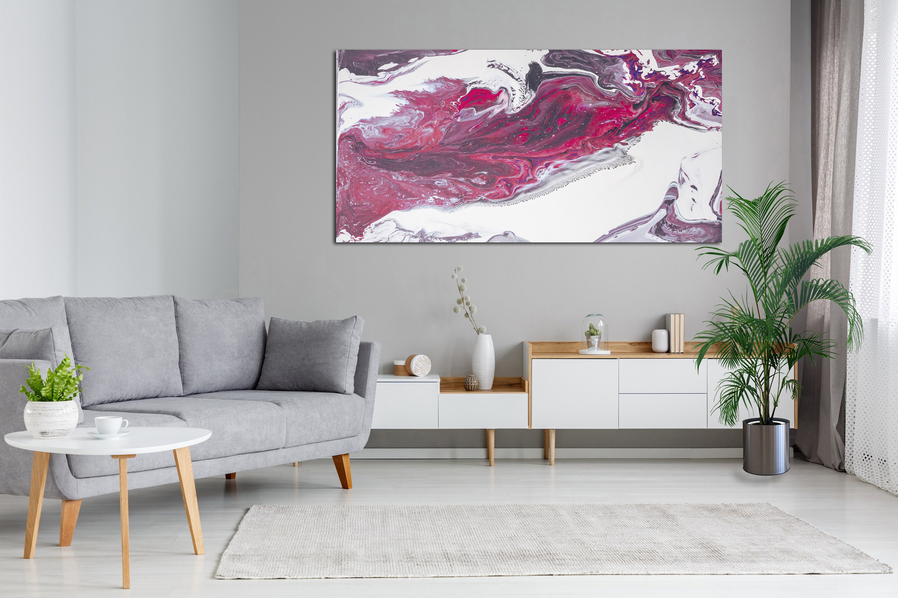 Contemporary Abstract Wall Decor Creative modern art | Etsy