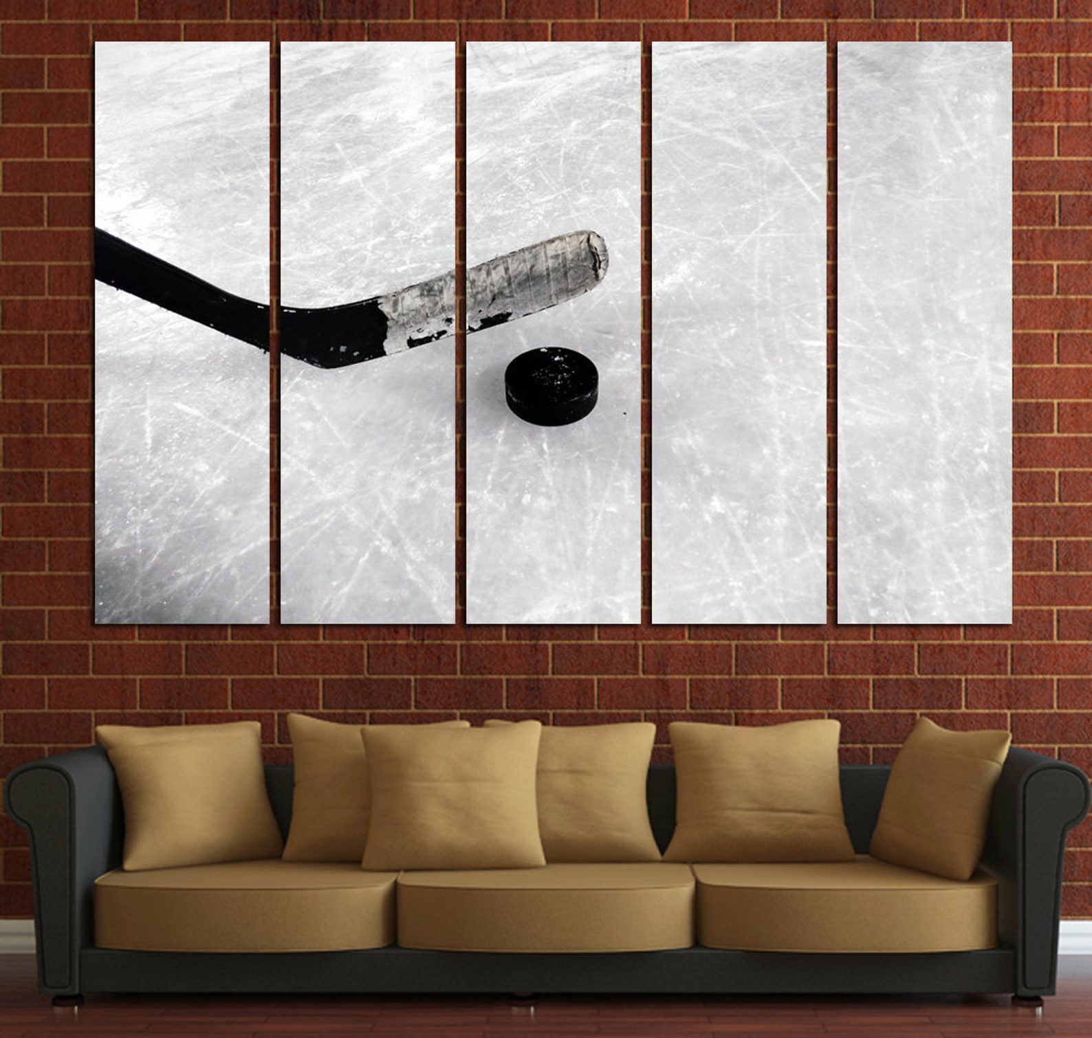 Hockey wall art Hockey Print Hockey Poster Hockey Canvas Etsy