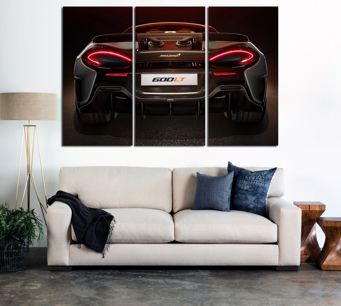 Mclaren Wall Art Mclaren 600LT Poster Mclaren Canvas Mclaren Etsy Canada