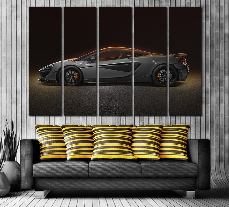Mclaren P1 Cars Multi Canvas Wall Art Picture Print Va Home