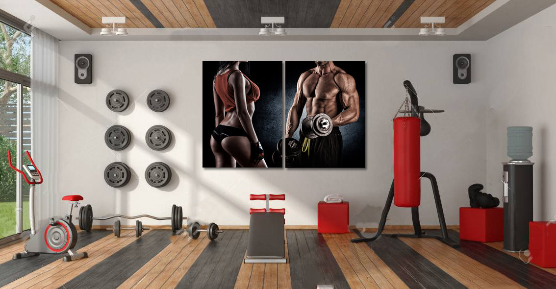 Personalized Fitness Gifts for Women, Gym Decor for Home Gym Women