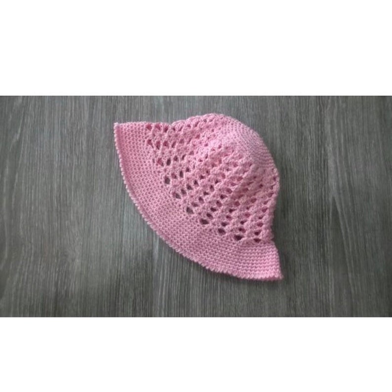 Baby crochet hat pattern Crochet sun hat Crochet bucket hat