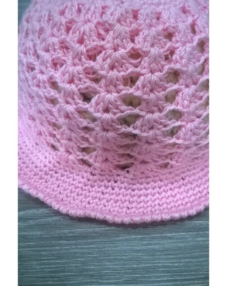 Baby crochet hat pattern Crochet sun hat Crochet bucket hat