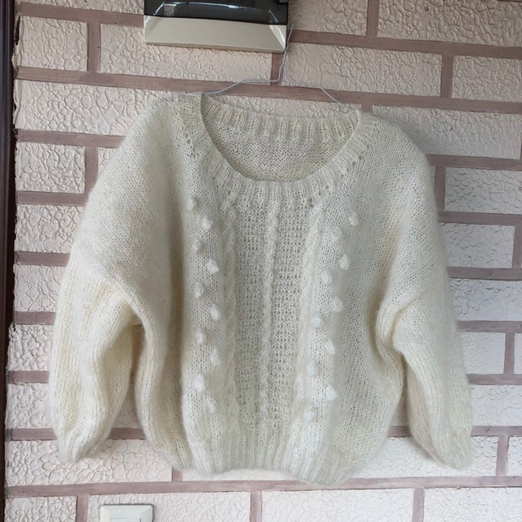 Oversized sweater wool Mohair sweater Chunky sweater for women | Etsy