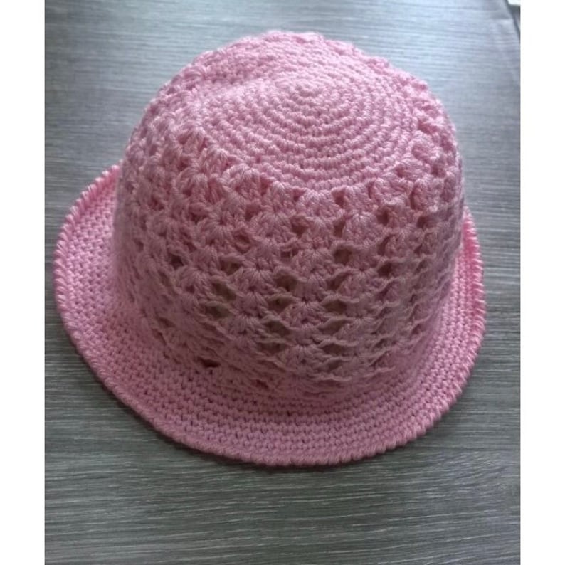 Baby crochet hat pattern Crochet sun hat Crochet bucket hat