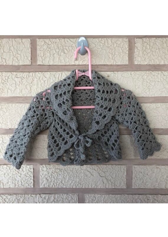 crochet jacket for girl