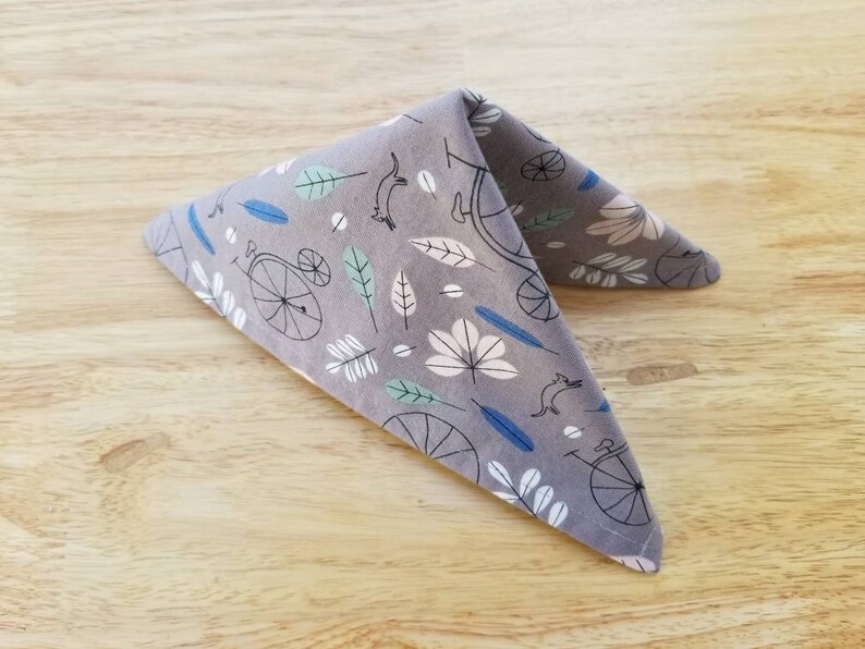 Spring Napkins Bike Napkins Picnic Cloth Napkins Napkins for Kids Children/'s Cloth Napkins Reusable Napkin Cotton Napkins