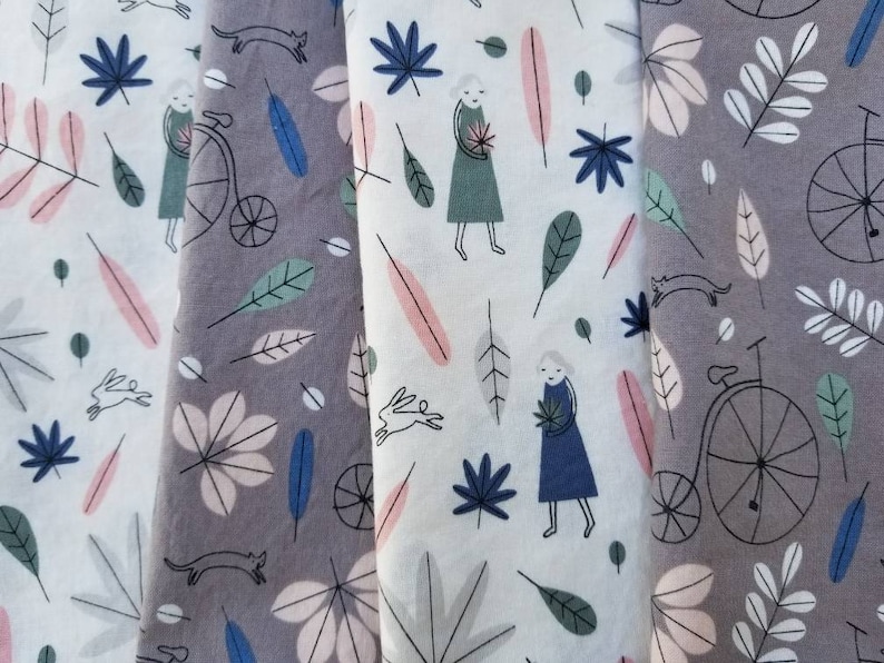 Spring Napkins Bike Napkins Picnic Cloth Napkins Napkins for Kids Children/'s Cloth Napkins Reusable Napkin Cotton Napkins
