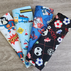 Fun Cloth Napkins for Children, Set of 4 Cotton Napkins