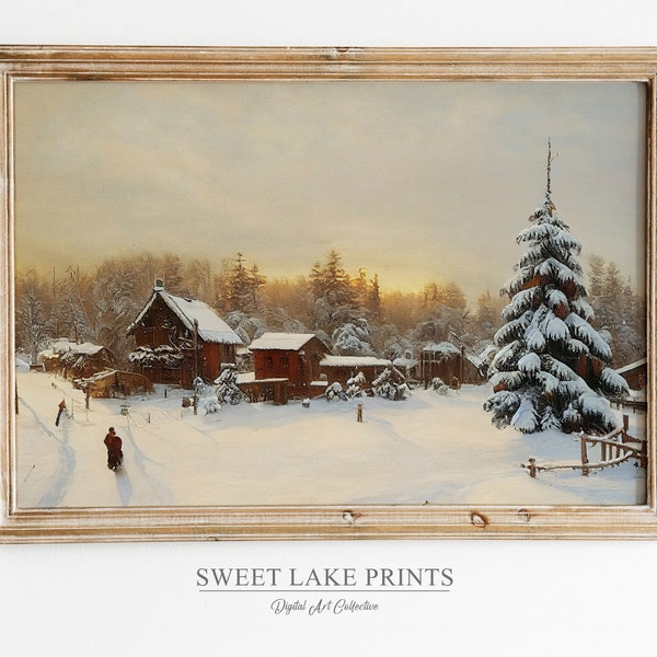 Winter Printable Wall Art Etsy