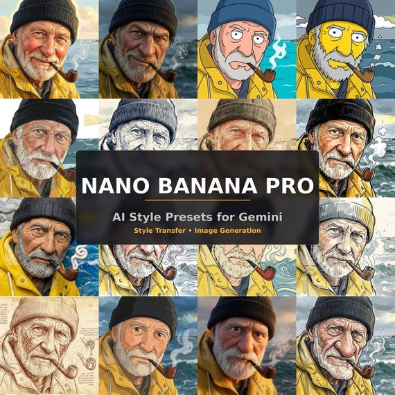 Nano Banana Pro Style Library - 100+ Curated Art Styles - HTML Preset Browser for Gemini