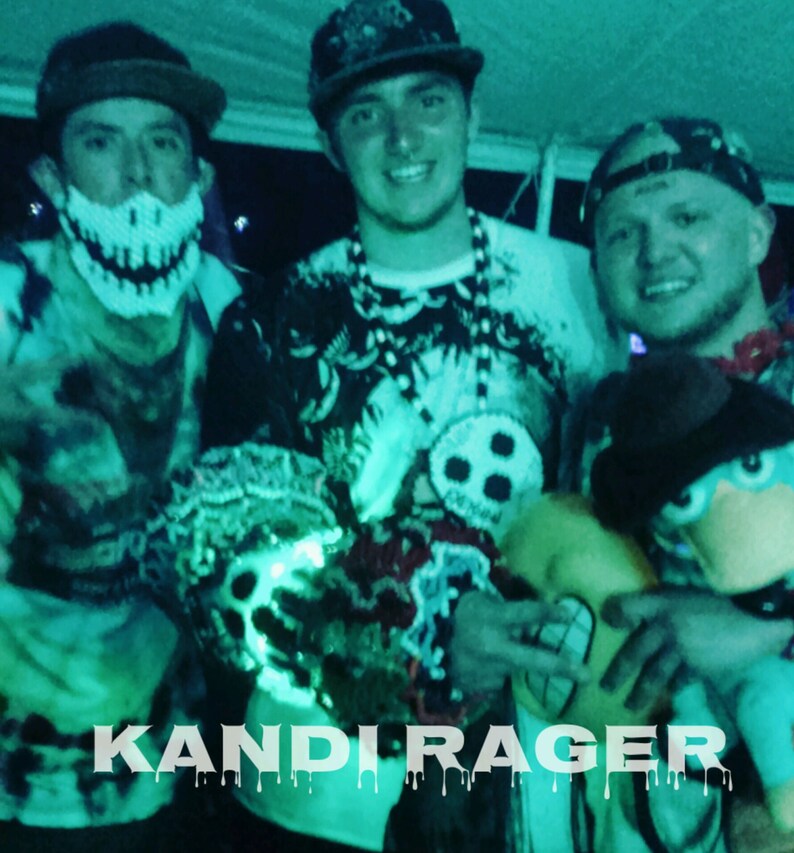 Skeleton Kandi Mask
