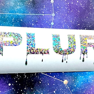 PLUR Vinyl Stickers - Peace, Love, Unity, Respect - Decals - Holographic, Drip Text - Rave, EDM Festival 7) Pixie Dust
