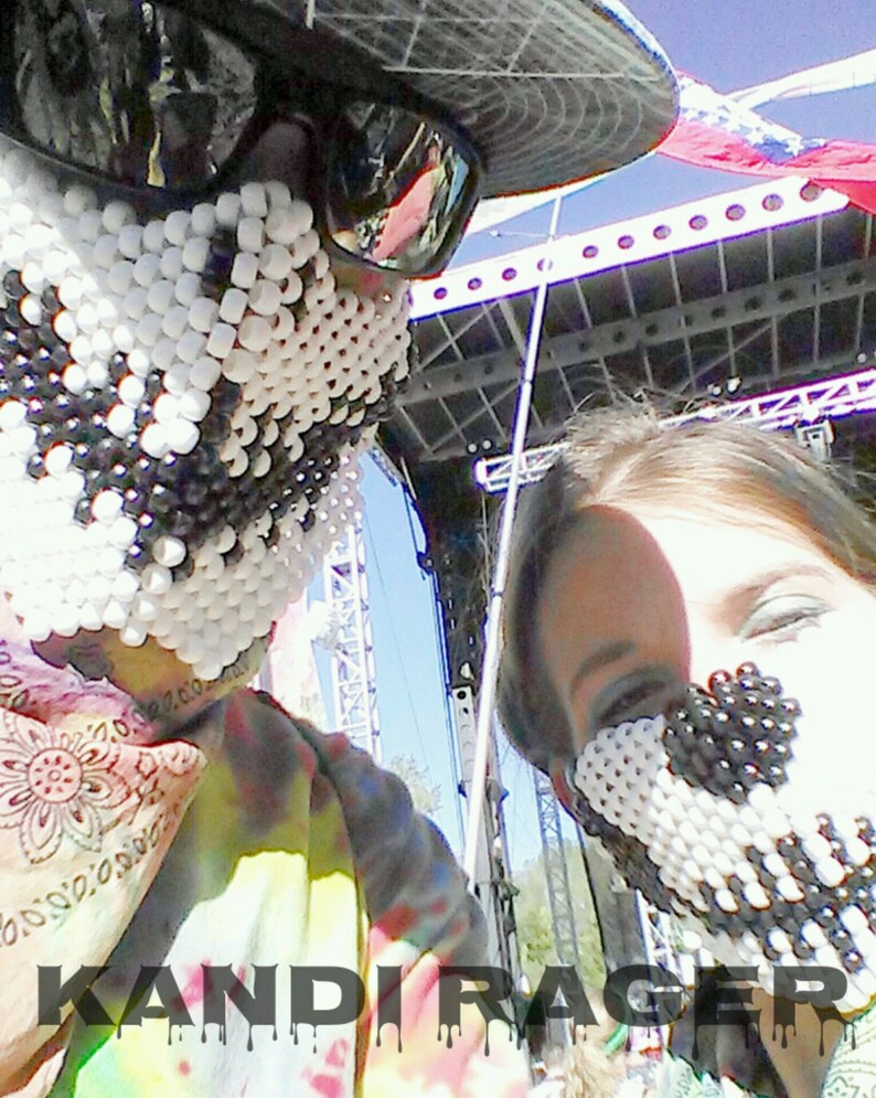 Skeleton Kandi Mask