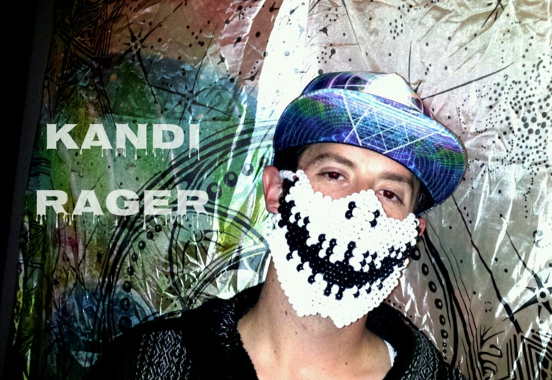 Skeleton Kandi Mask