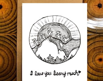 Grateful Dead Love Card, Valentine's Day Card, Anniversary Card
