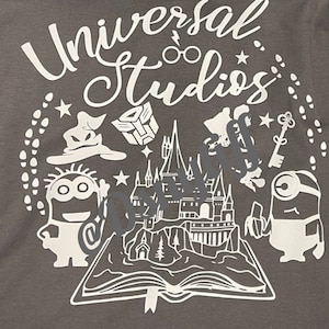 Universal Studios vakantieshirt voor familie. Digitaal downloaden