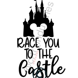 Race je naar het kasteel