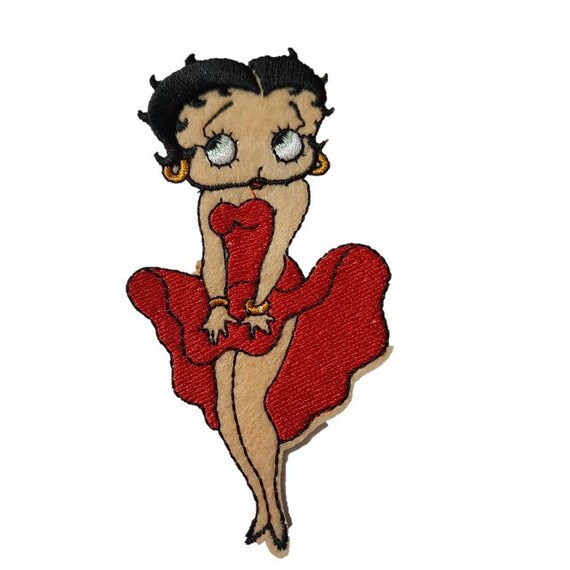 betty boop in red dress