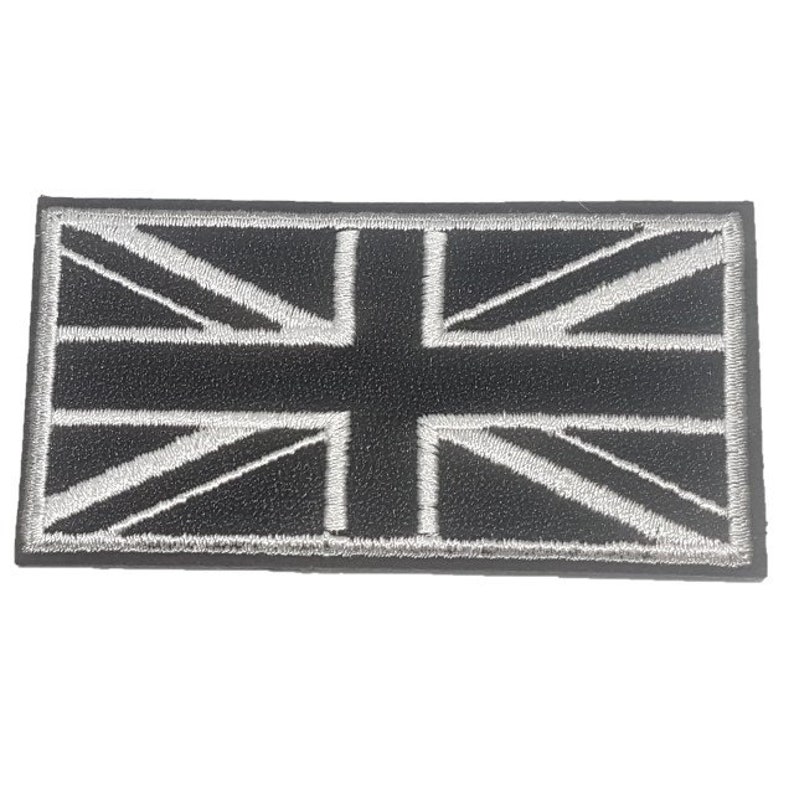 Bandera Reino Unido Blanco Y Negro