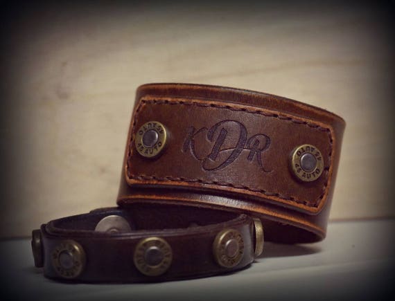 Personalized Leather Bracelet,  Women's Leather Bracelet,  Mens Leather  Bracelet,  Leather Cuff Bracelet