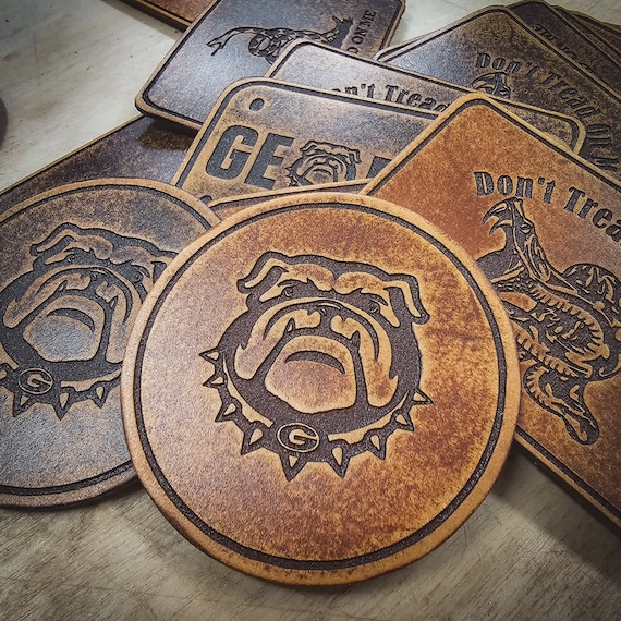 Custom Leather Patch Blanks | Custom Leather Hat Patch | Personalized Leather Patch