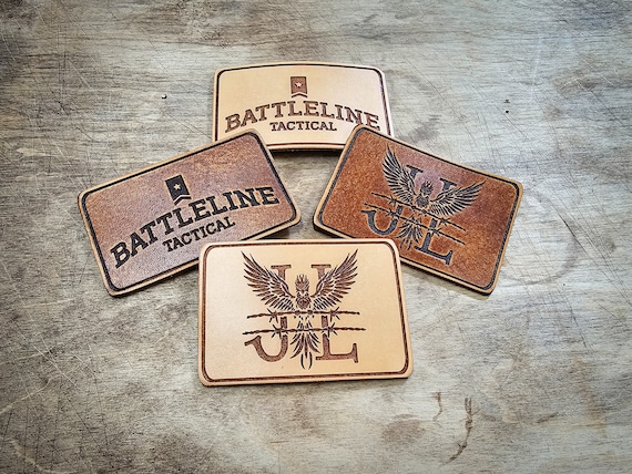 Custom Logo Leather Patches, Laser Engraved Leather Patches, Custom Leather Patches, Company Logo Patch, Custom Patch,