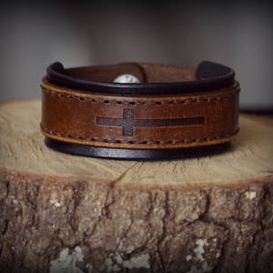 Genuine leather bracelet, Men&#39;s leather bracelet, Women&#39;s leather bracelet, Personalized leather bracelet