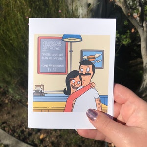 Bobs Burgers | Where Have You Bean All My Life | Digital Download Greeting Card