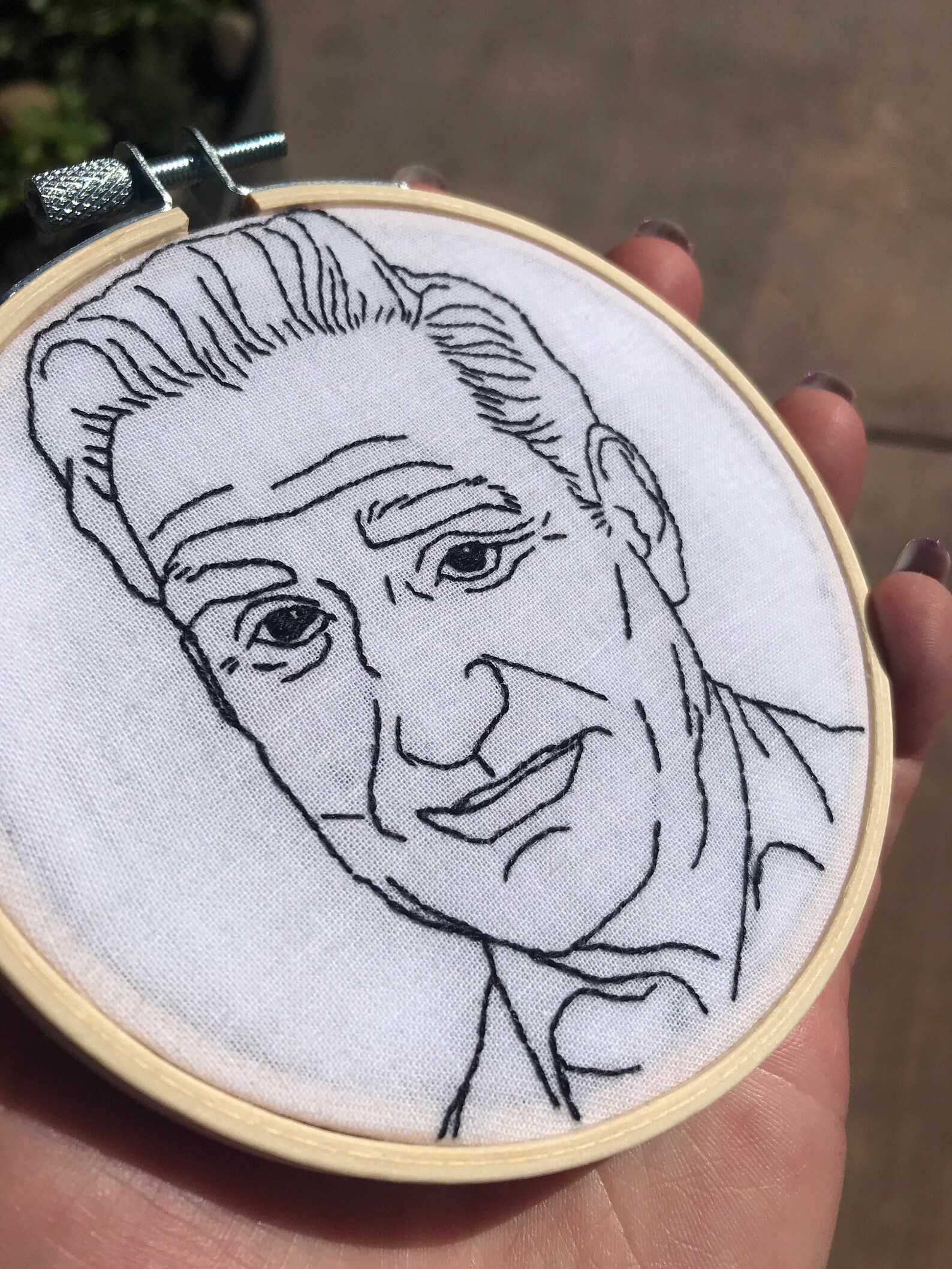 Johnny Rose Schitts Creek Little Line Art Portrait | Etsy