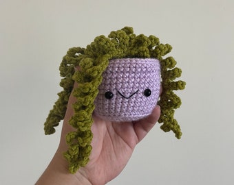 Fern Crochet Potted Plant Plushie