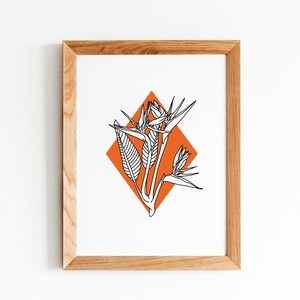 Birds of Paradise | Digital Art Print | Plant Lover