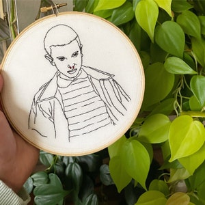 Eleven | 6” Embroidery Hoop