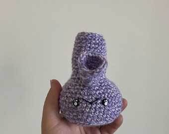 Crochet Bong Plushie - Variegated Lavendar