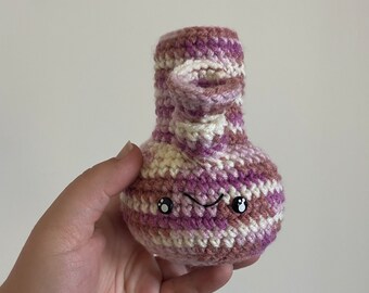 Crochet Bong Plushie - Variegated Blush