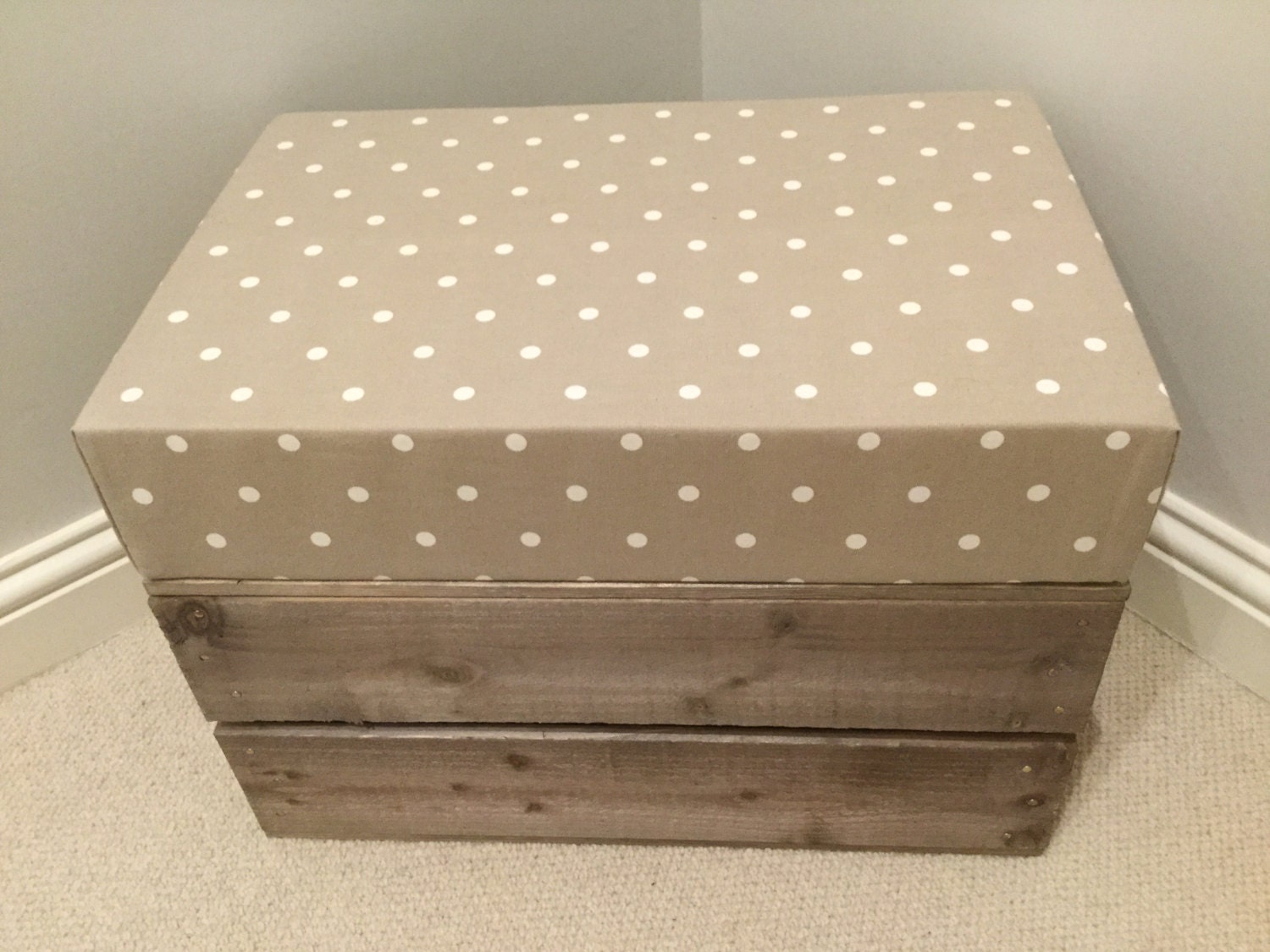 Wooden Vintage Style Reproduction Apple Crate Bushel Box Etsy UK