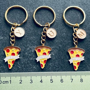 Pizza Keyring / Foodie Keyring / Pizza Slice Keychain / Personalised Pizza image 8