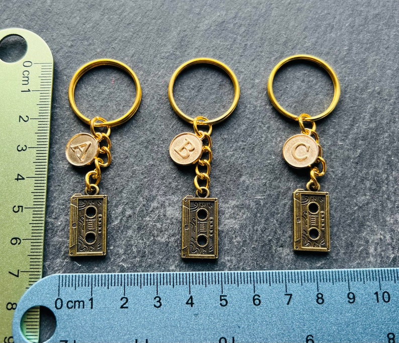 Retro Cassette Keyring / Old School Tape Keyring / Retro - Etsy