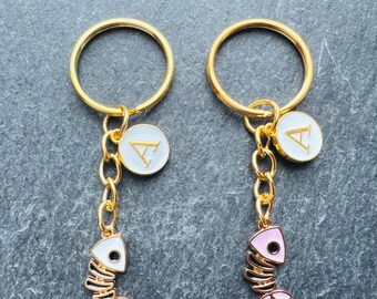 Fish Keyring / Fish Bag Charm / Fish Purse Charm / Gift For Fisherman /