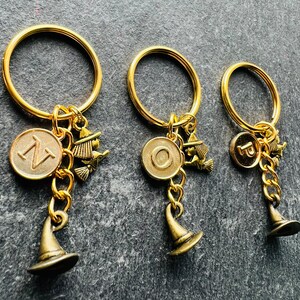 Witch Keyring, Witches Hat Keychain, Cute Halloween Keyring, Halloween Keychain