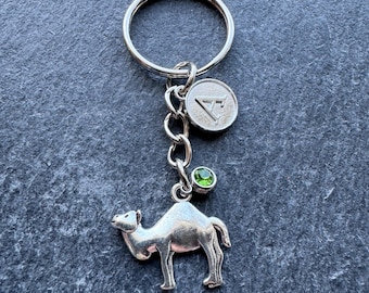 Camel Gift Keyring / Camel Present / Camels Keychain / Camel Stocking Filler