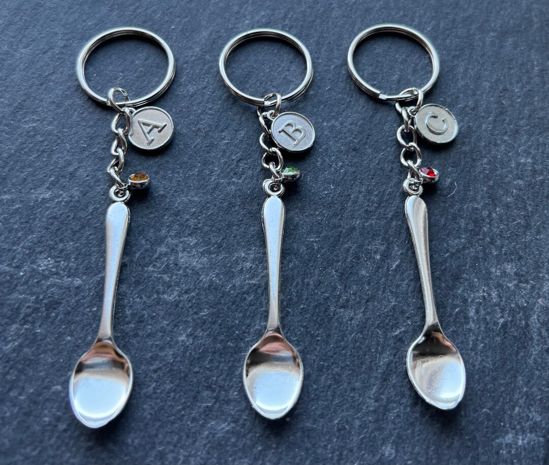 Spoon Keyring / Personalised Spoon Gift / Spoon Keychain - Etsy UK